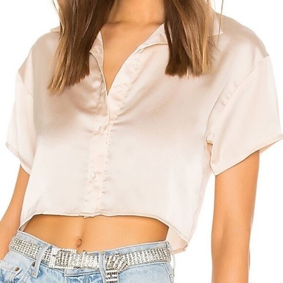 superdown Tops - SUPERDOWN Miriam Button Up Top